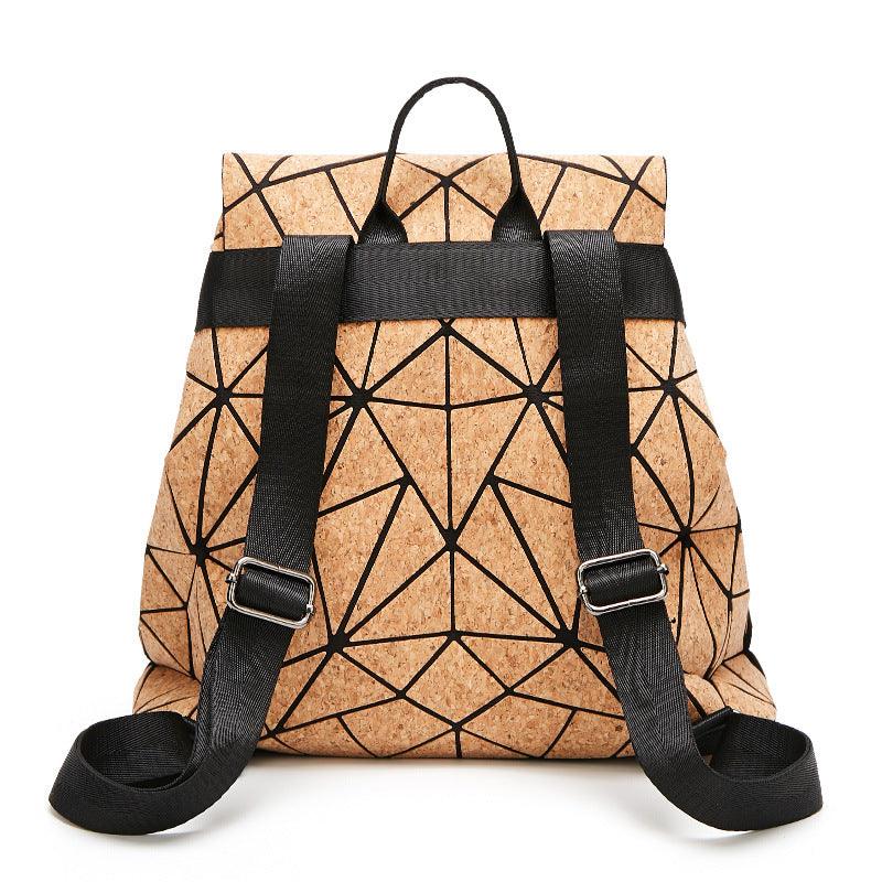 Natural cork backpack, view 3 - MRSLM