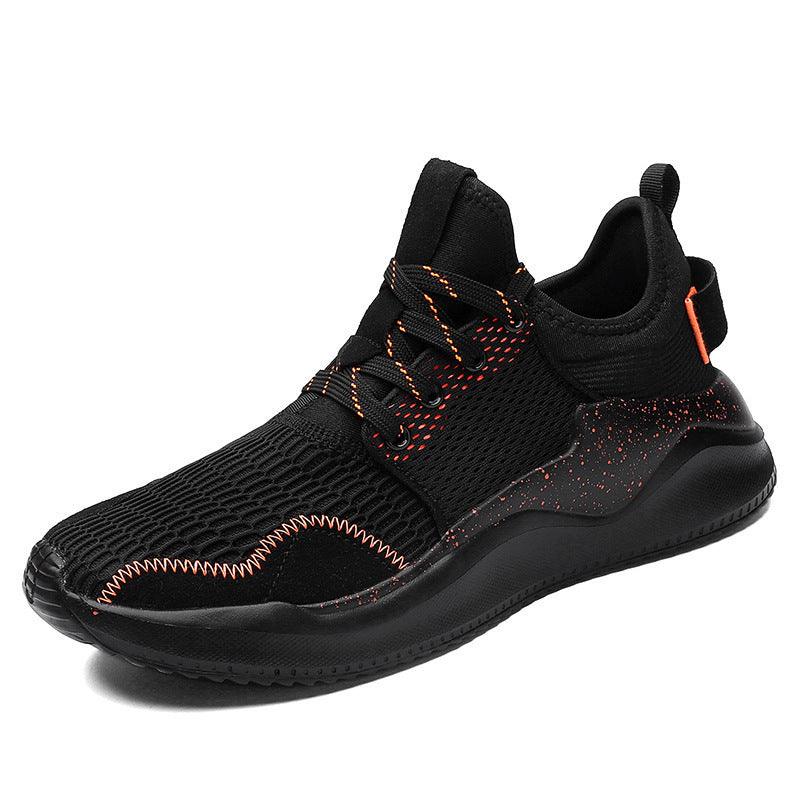 fashion mesh casual running shoes, view 6 - MRSLM