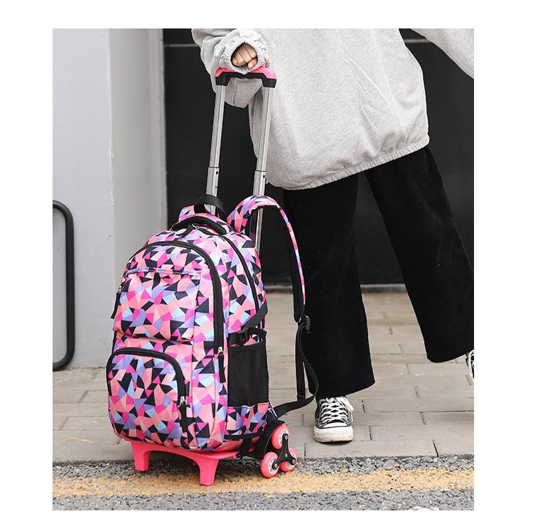 girls trolley school bag, view 7 - MRSLM