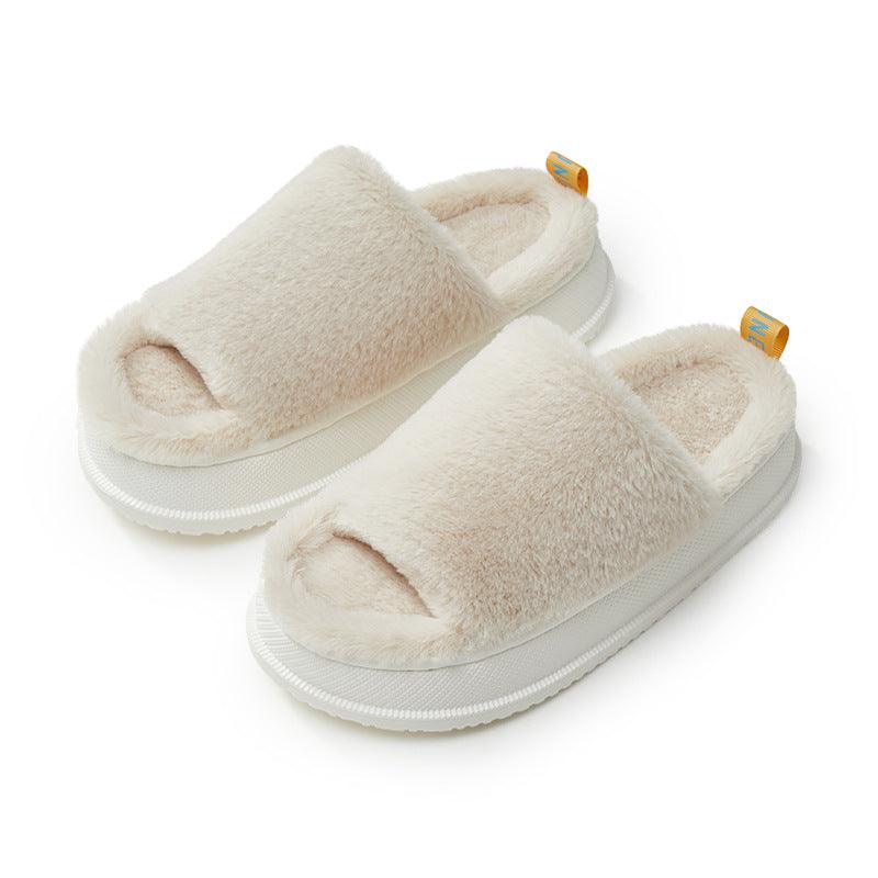 Thick-soled cotton slippers, view 3 - MRSLM