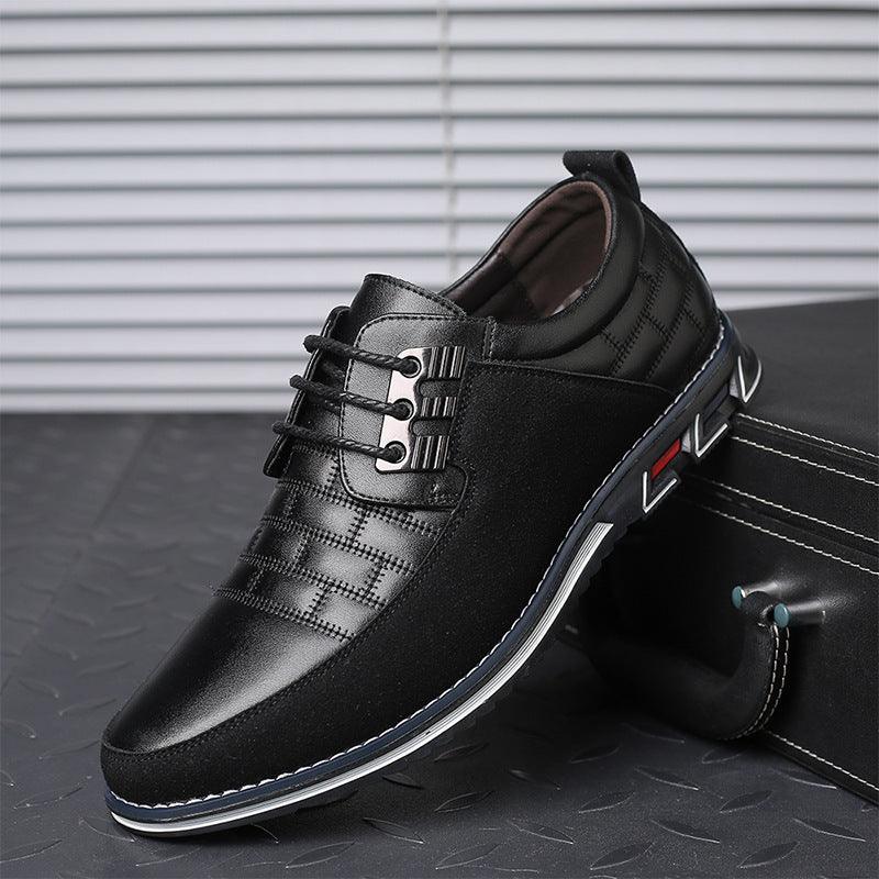 Lace-up British men's leather shoes, view 7 - MRSLM