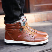 men's high-top cotton snow boots, view 10 - MRSLM