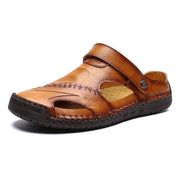 Breathable non-slip cowhide sandals, view 4 - MRSLM