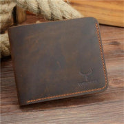 Men's vintage cowhide card case - MRSLM