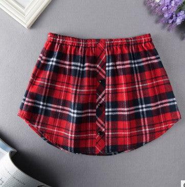 false hem sweater skirt, view 3 - MRSLM