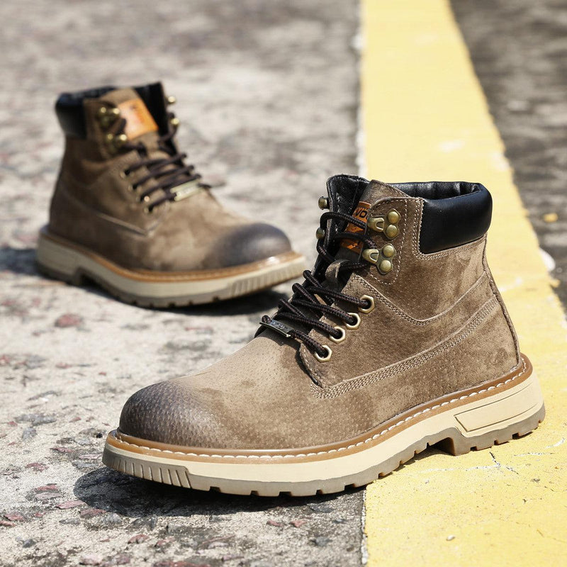 Men's frosted breathable khaki boots, view 2 - MRSLM