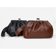 soft folds shoulder messenger bag, view 5 - MRSLM