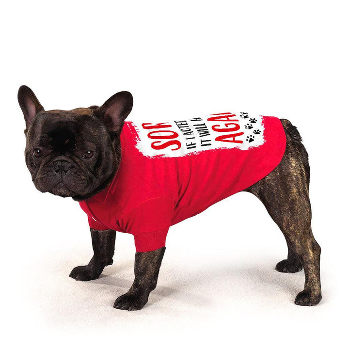 Acted Crazy Dog Polo Shirt - Funny Dog T-Shirt - Colorful Dog Clothing - MRSLM