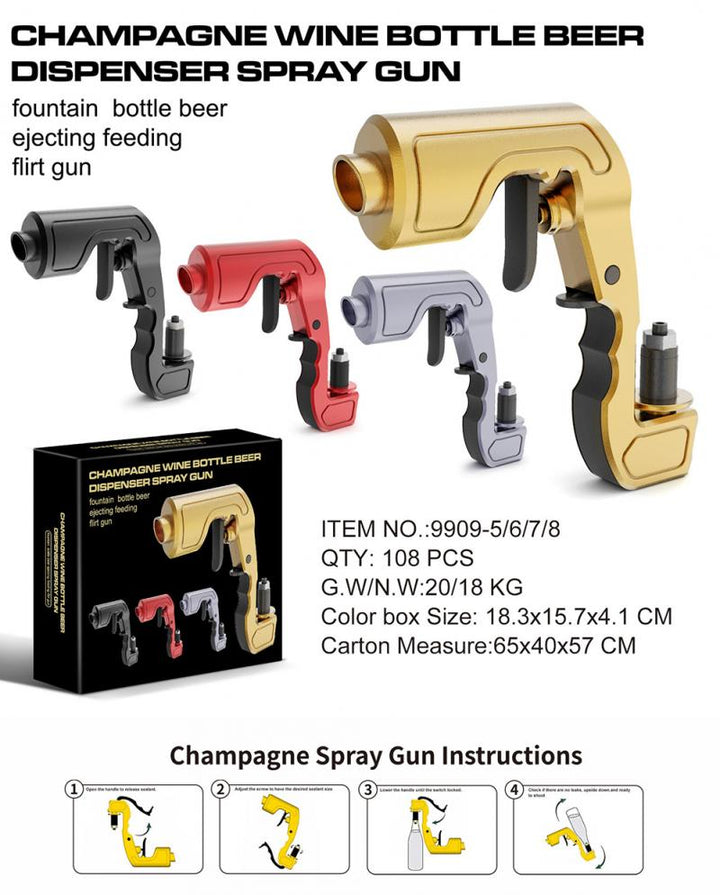 Bar Party Atmosphere Props Jet Gun