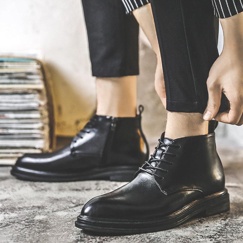 Men's pointed toe Martin boots - MRSLM