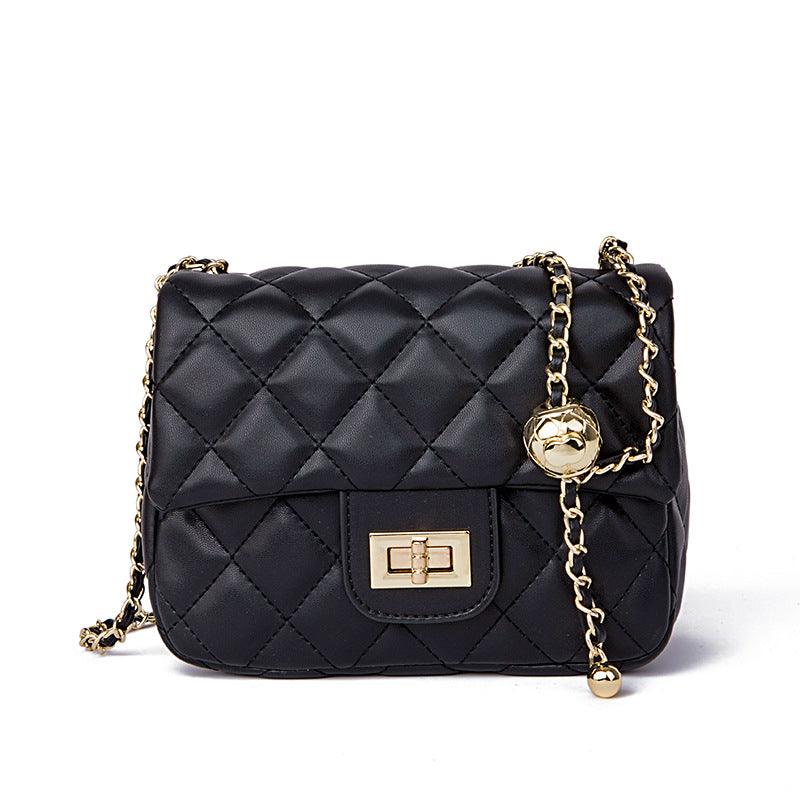women's one shoulder rhombus bag, view 4 - MRSLM