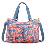 Printed canvas crossbody bag, view 13 - MRSLM