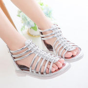 girls' summer sequin princess sandals, view 4 - MRSLM