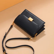 fashion cowhide shoulder bag, view 5 - MRSLM
