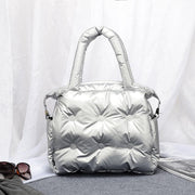 Space cotton puffer shoulder bag - MRSLM