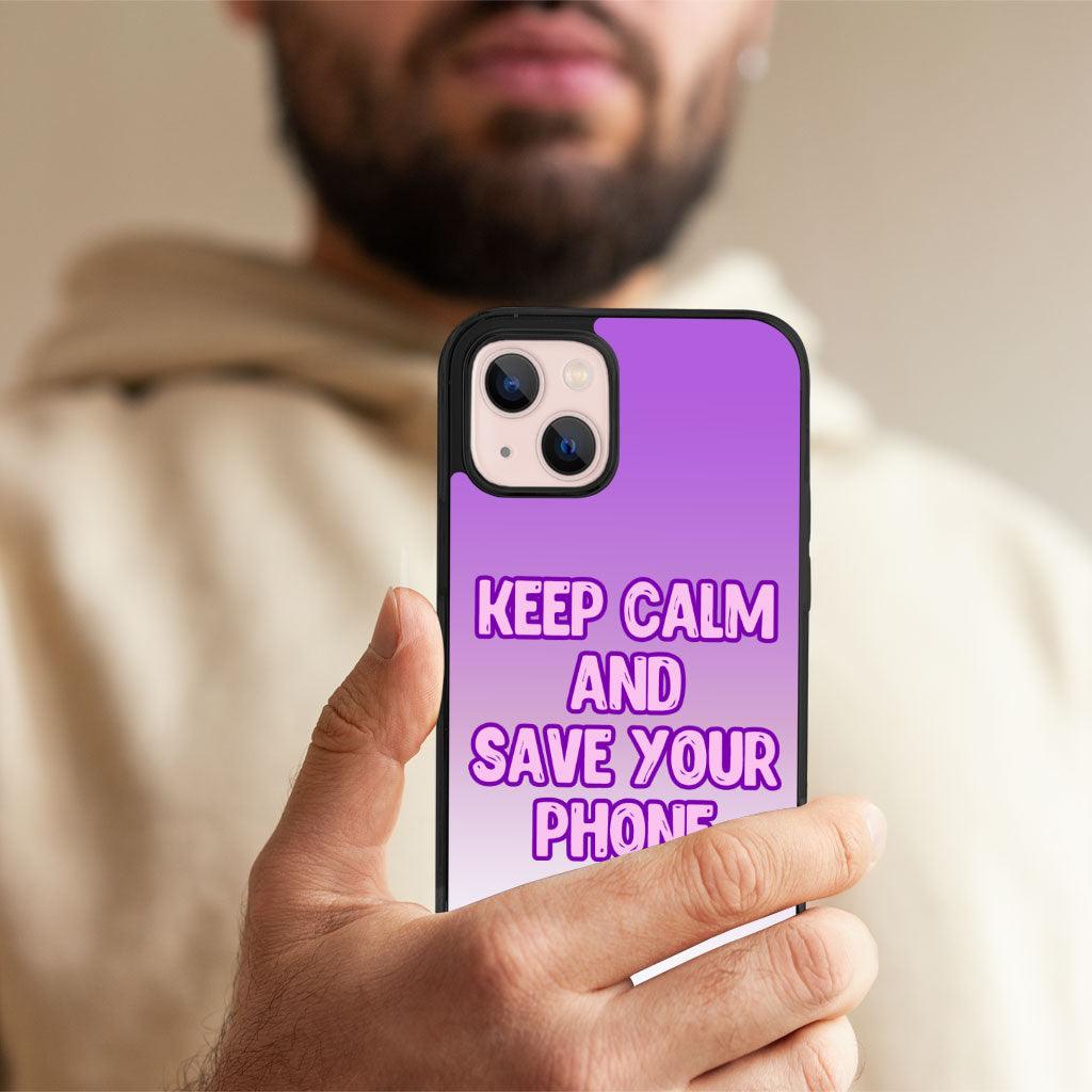 Keep Calm iPhone 13 Case - Cool Phone Case for iPhone 13 - Trendy iPhone 13 Case - MRSLM