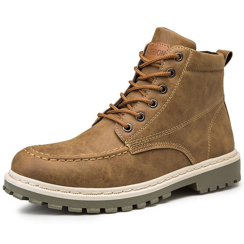 Men's high-top combat boots, view 12 - MRSLM