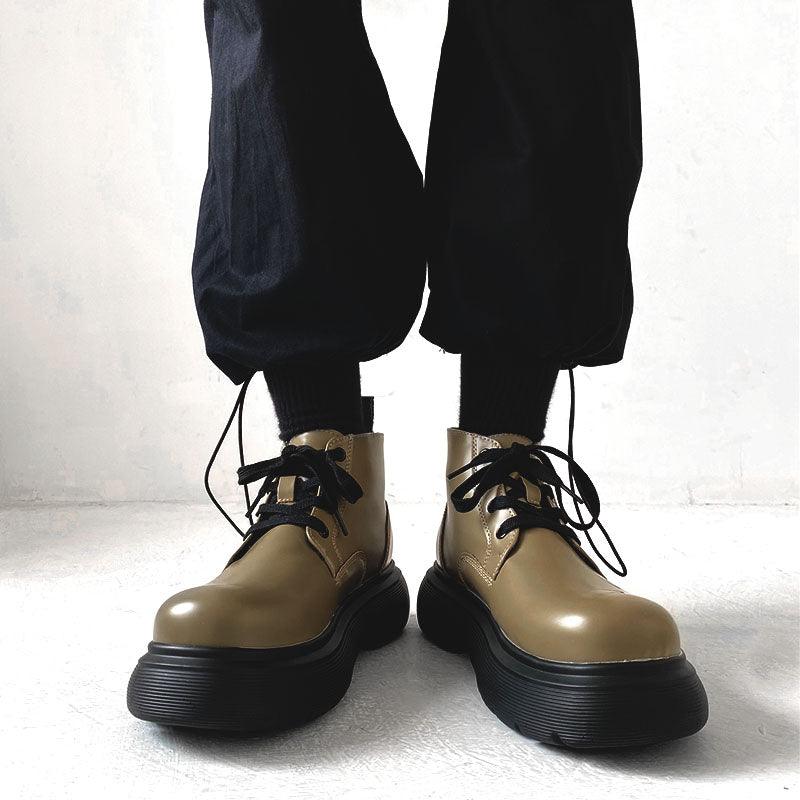 Retro thick sole boots, view 3 - MRSLM
