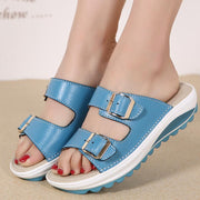 Summer thick platform slippers, view 5 - MRSLM
