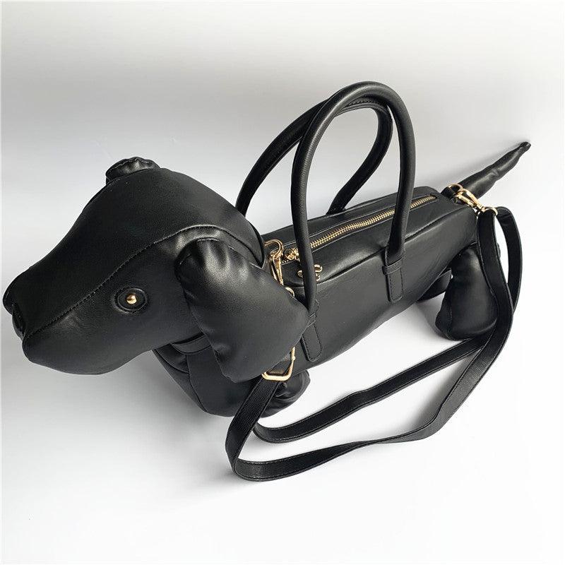 Puppy shape shoulder messenger bag, view 7 - MRSLM