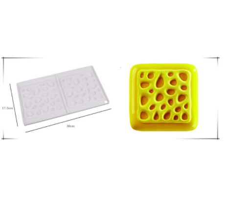 Cake Mold for Baking Dessert Mousse Silicone 3D Mould Silikonowe Moule Pastry Chocolate Pan Fondant Bakeware - MRSLM