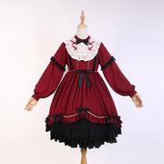 Solid color A-line skirt, view 7 - MRSLM