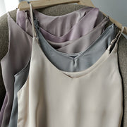 women's basic satin dress, view 14 - MRSLM