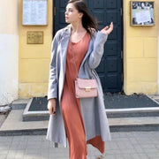 women's basic satin dress, view 11 - MRSLM