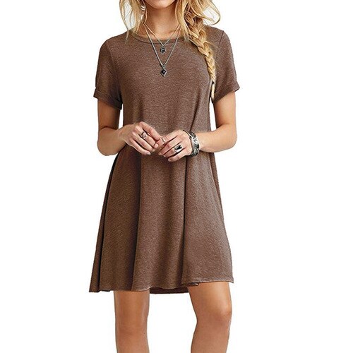 casual mini dress, view 4 - MRSLM