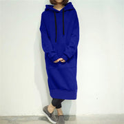 Women's loose long hoodie, view 5 - MRSLM