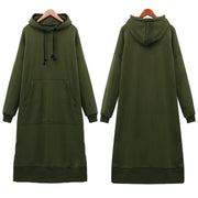 Women's loose long hoodie, view 7 - MRSLM