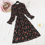 women's elegant polka dot dress, view 16 - MRSLM