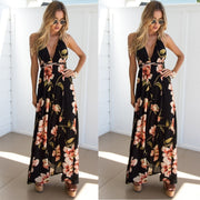 Backless long summer dress, view 3 - MRSLM