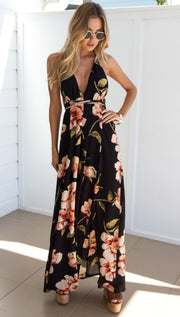 Backless long summer dress, view 4 - MRSLM