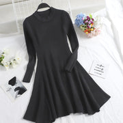 o-neck multicolored sweater dress for women, view 13 - MRSLM