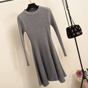 o-neck multicolored sweater dress for women, view 5 - MRSLM
