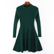 o-neck multicolored sweater dress for women, view 7 - MRSLM