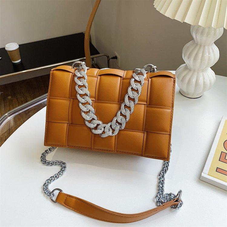 woven chain crossbody bag, view 9 - MRSLM