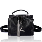 women's cowhide messenger bag, view 4 - MRSLM