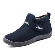 Women's mid-tube plus velvet snow boots, view 4 - MRSLM