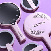 LED handheld makeup mirror, view 4 - MRSLM