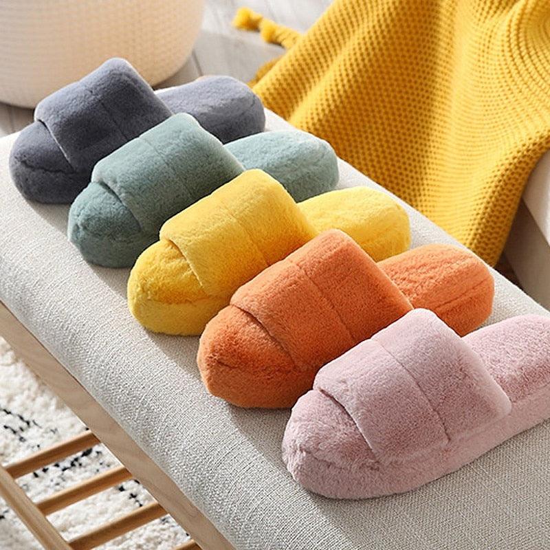 Indoor plush slippers - MRSLM