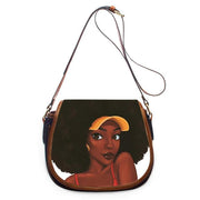 printed PU shell messenger bag, view 20 - MRSLM
