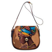 printed PU shell messenger bag, view 10 - MRSLM