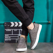 Men's plush-lined low-top sports shoes, view 6 - MRSLM