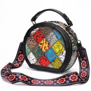 mini retro cowhide shoulder bag, view 7 - MRSLM