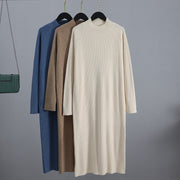 Oversized turtleneck women's dress - MRSLM