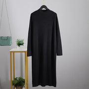 Oversized turtleneck women's dress, view 2 - MRSLM