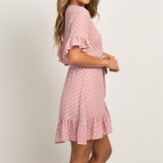 polka dot summer dress, view 6 - MRSLM