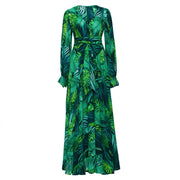 tropicana maxi dress, view 4 - MRSLM